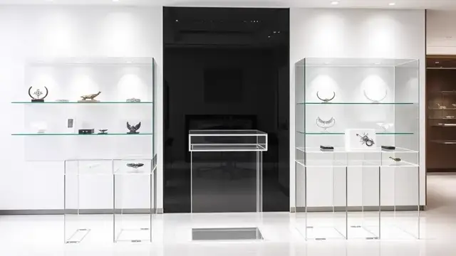 Acrylic display fabrication