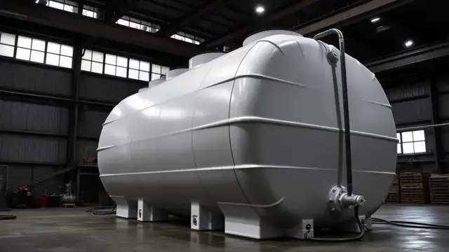 Custom fabricated plastic tanks