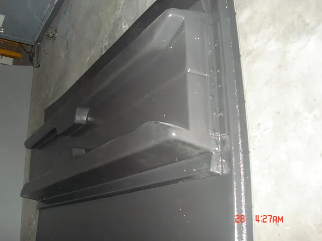 Vacuum formed moulded component — finished part