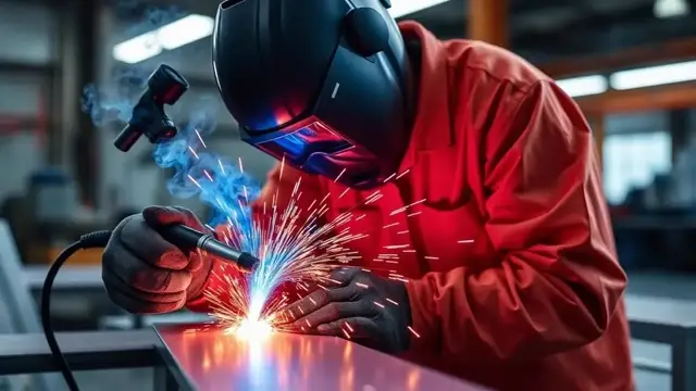Industrial plastic welding