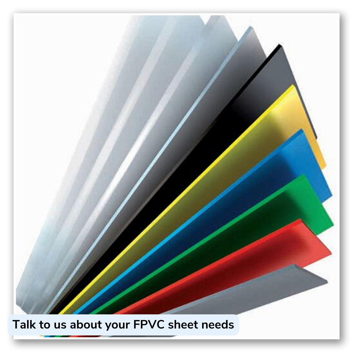 Foam PVC sheet samples display