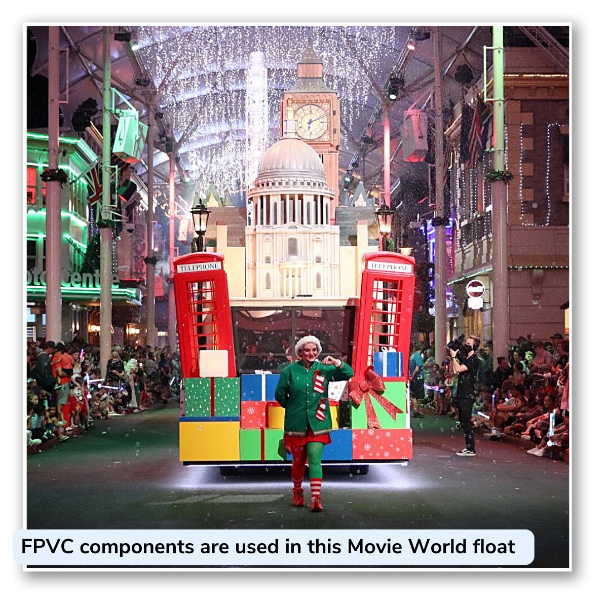 Foam PVC parade float components