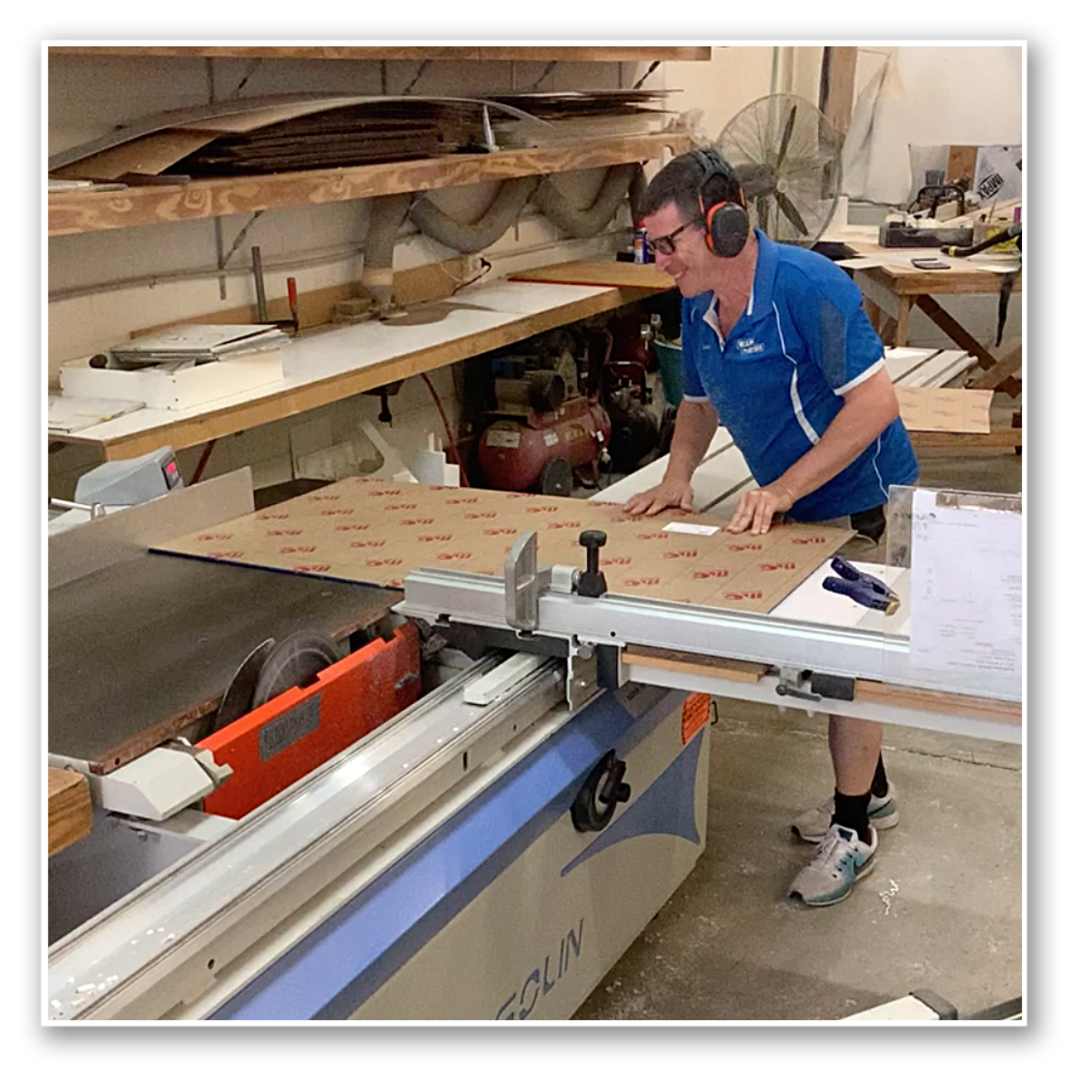 CNC routing fabrication work