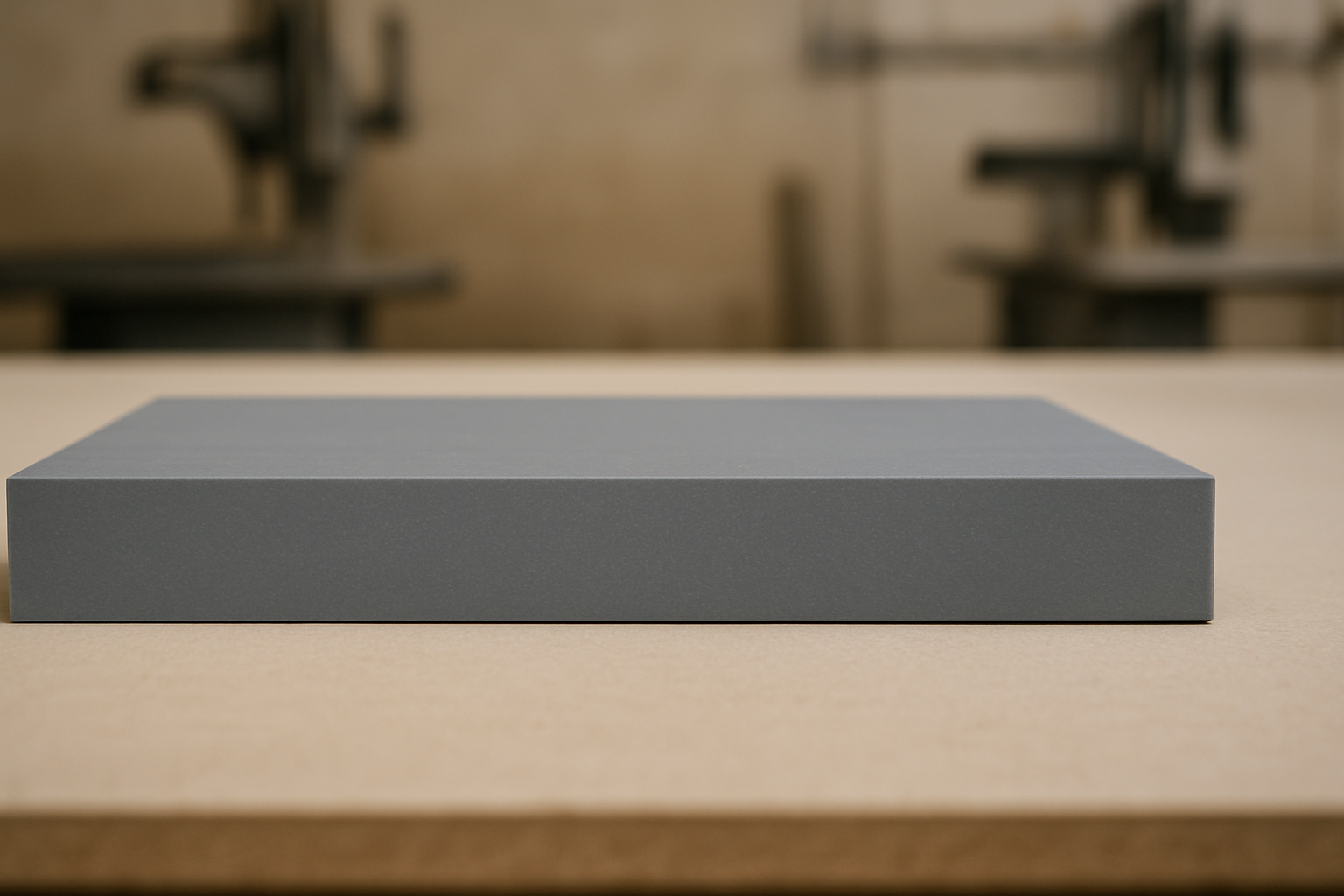PVC on workshop bench - P&M Plastics Gold Coast