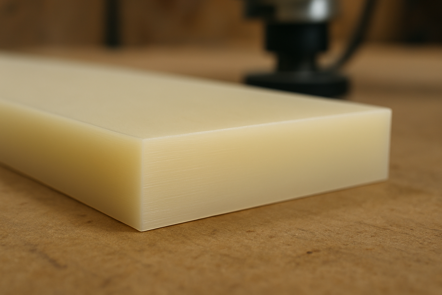 Nylon precision cut detail - P&M Plastics Gold Coast
