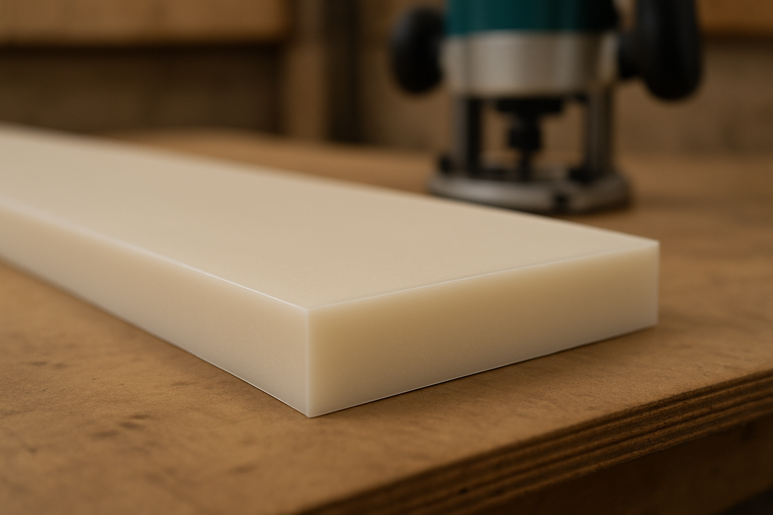 UHMWPE precision cut detail - P&M Plastics Gold Coast