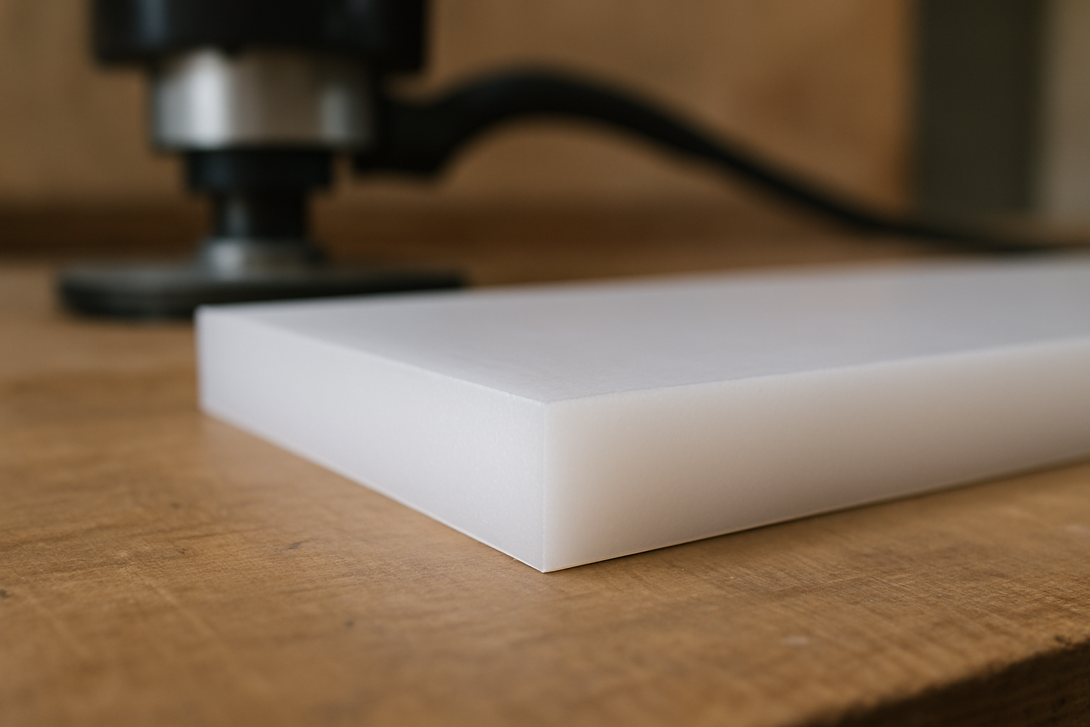 PTFE / Teflon precision cut detail - P&M Plastics Gold Coast