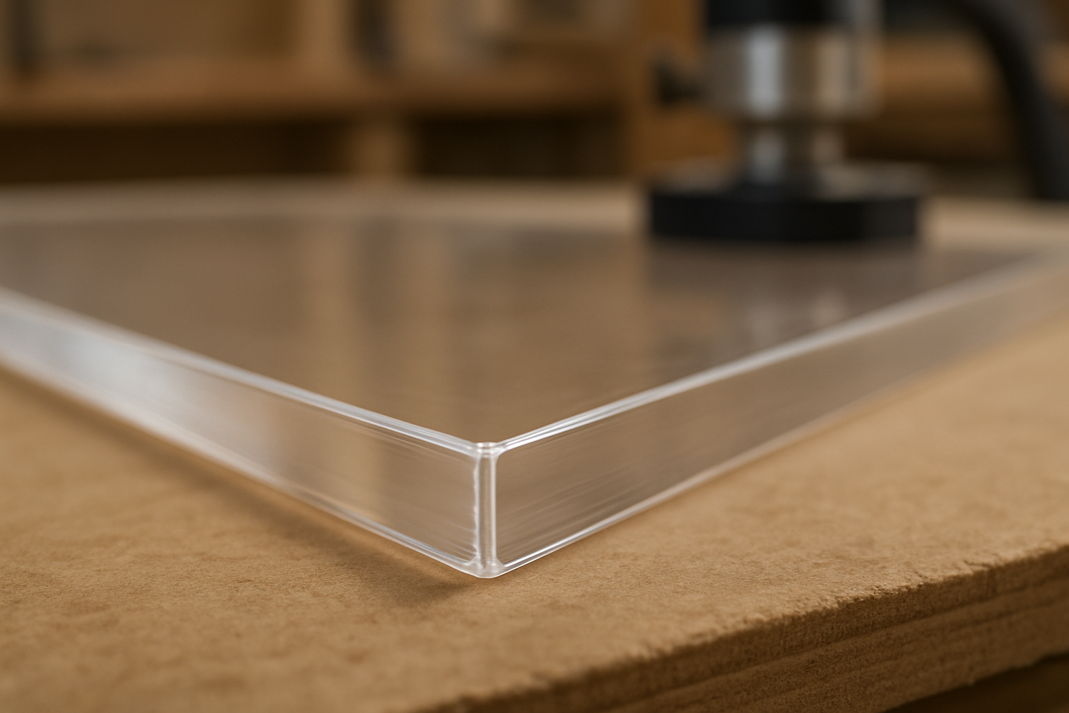 High Impact Acrylic precision cut detail - P&M Plastics Gold Coast